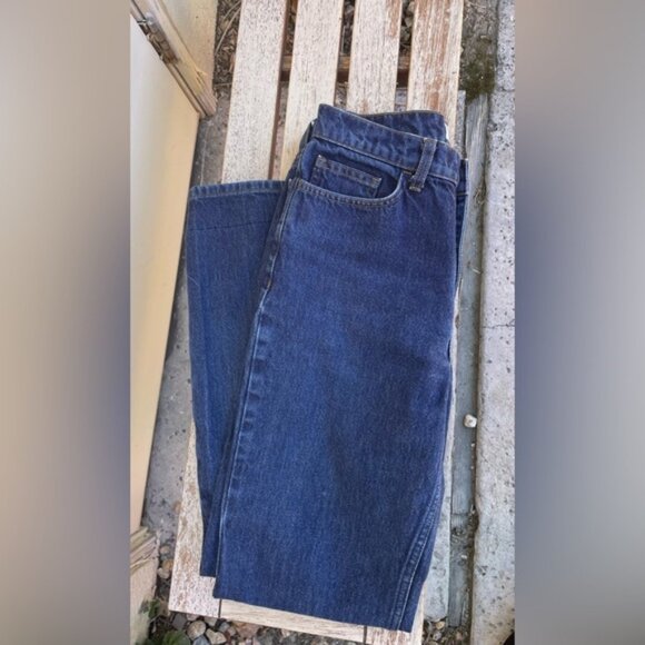American Apparel Women’s Classic Straight Leg Jean Indigo Rinse Size 27 - Picture 9 of 11